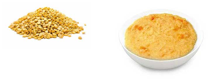 Какую имеет гороховая каша, калорийность?